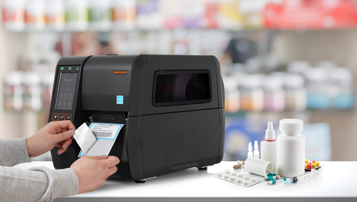 Impresora BIXOLON para impresión y codificación de etiquetas RFID