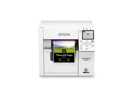 Impresora Epson ColorWorks CW-C4000 para etiquetas a color bajo demanda