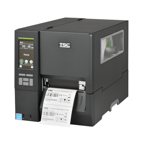 TSC MH241T - impresora industrial premium de etiquetas en configuración de referencia
