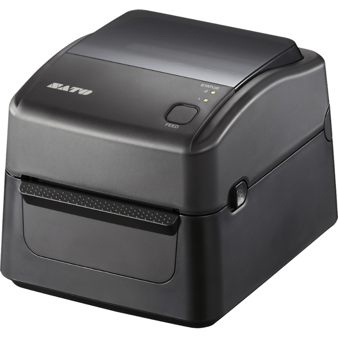 SATO WS4 - impresora compacta de etiquetas de 4 pulgadas en configuración de referencia
