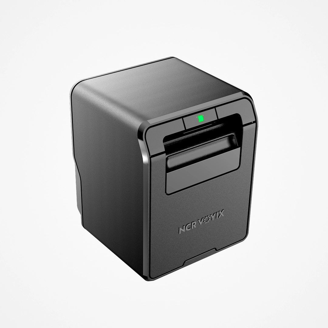 Impresoras de recibos NCR Voyix en configuración de referencia