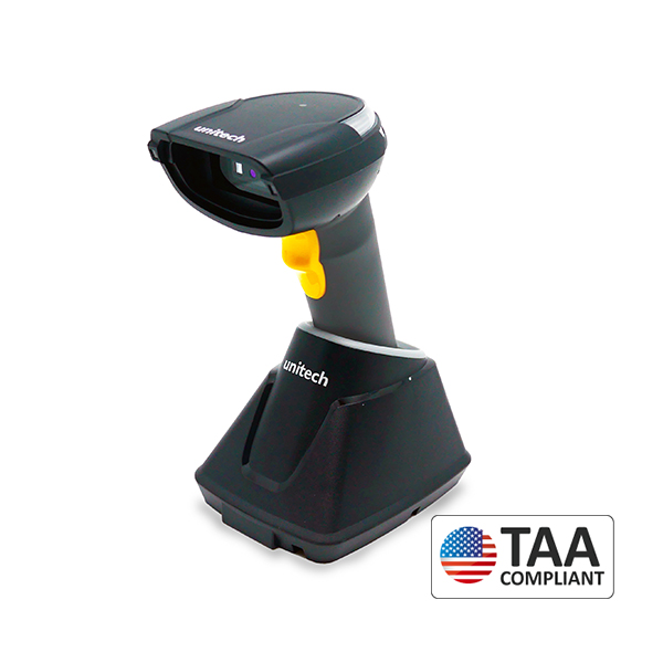 Unitech MS852B Plus - escáner inalámbrico 2D de alto desempeño en configuración de referencia