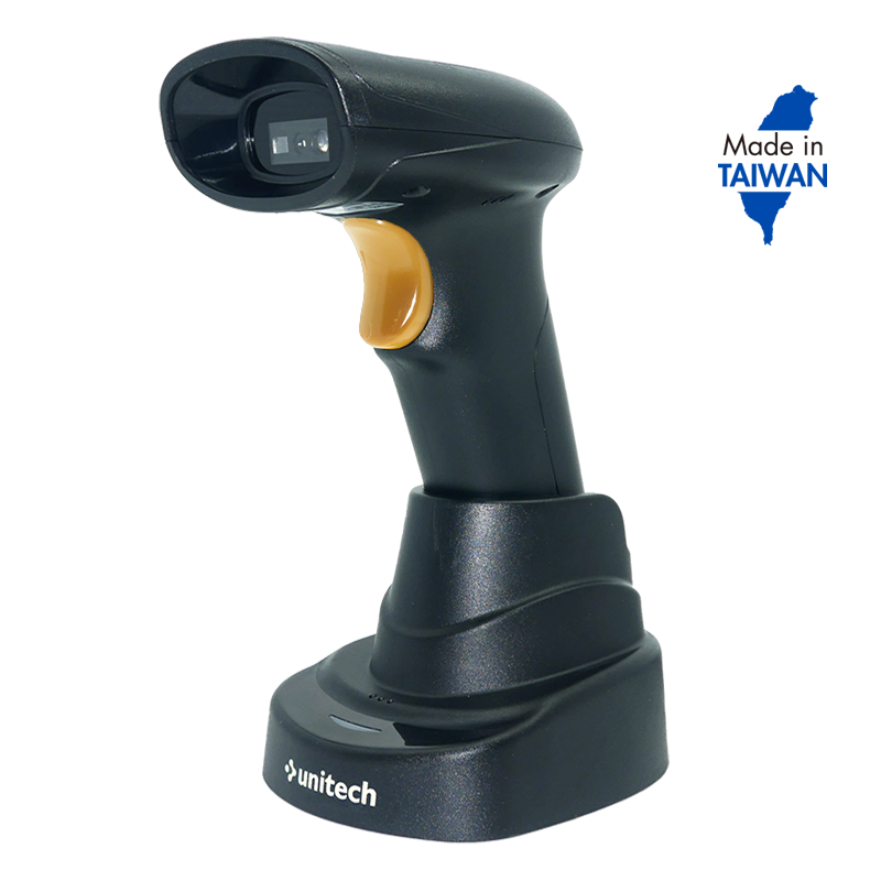 Unitech MS822B - escáner inalámbrico 2D en configuración de referencia