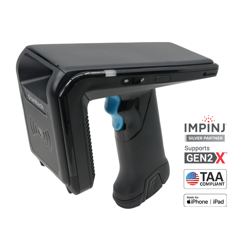 Unitech RP300 - lector móvil RFID UHF multiplaforma en configuración de referencia