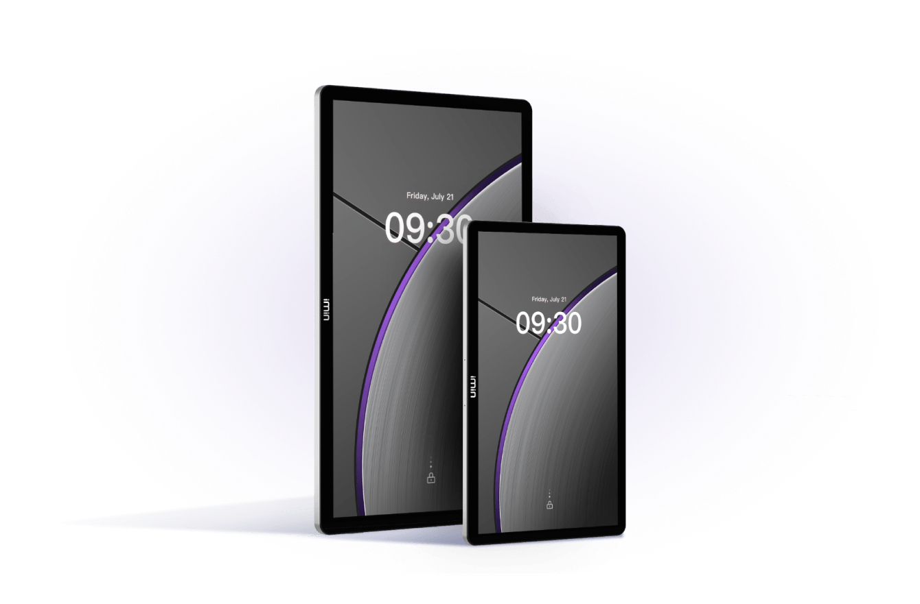 iMin Penguin 1 Series - kitchen display Android 15 con IP65 en configuración de referencia